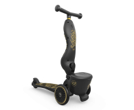Scoot & Ride Highwaykick 1 Lifestyle Jeździk i hulajnoga 2w1 Black & Gold - 1040358 - zdjęcie 4